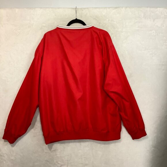 Vtg Ohio State Buckeyes Pro Player Pullover Jacket Men Large V-neck Durable - Picture 2 of 7